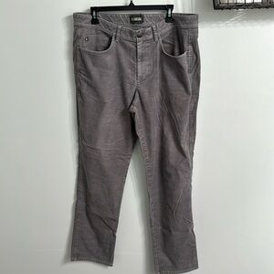 Linksoul Men's Corduroy Pants - Gray Sz 36x32